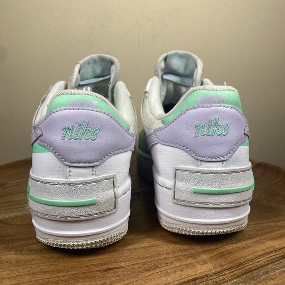 Nike Air Force 1 Shadow Infinite Lilac Womens White Purple Size 8 Shoes Sneakers - Picture 3 of 10